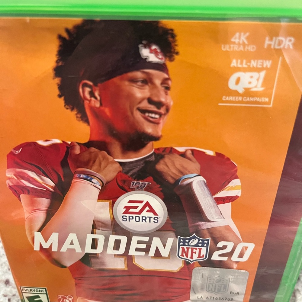 EA Sports Madden NFL 20 Video Game - Green Case